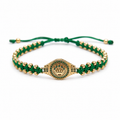 Crown Woven Italian Ball Bracelet