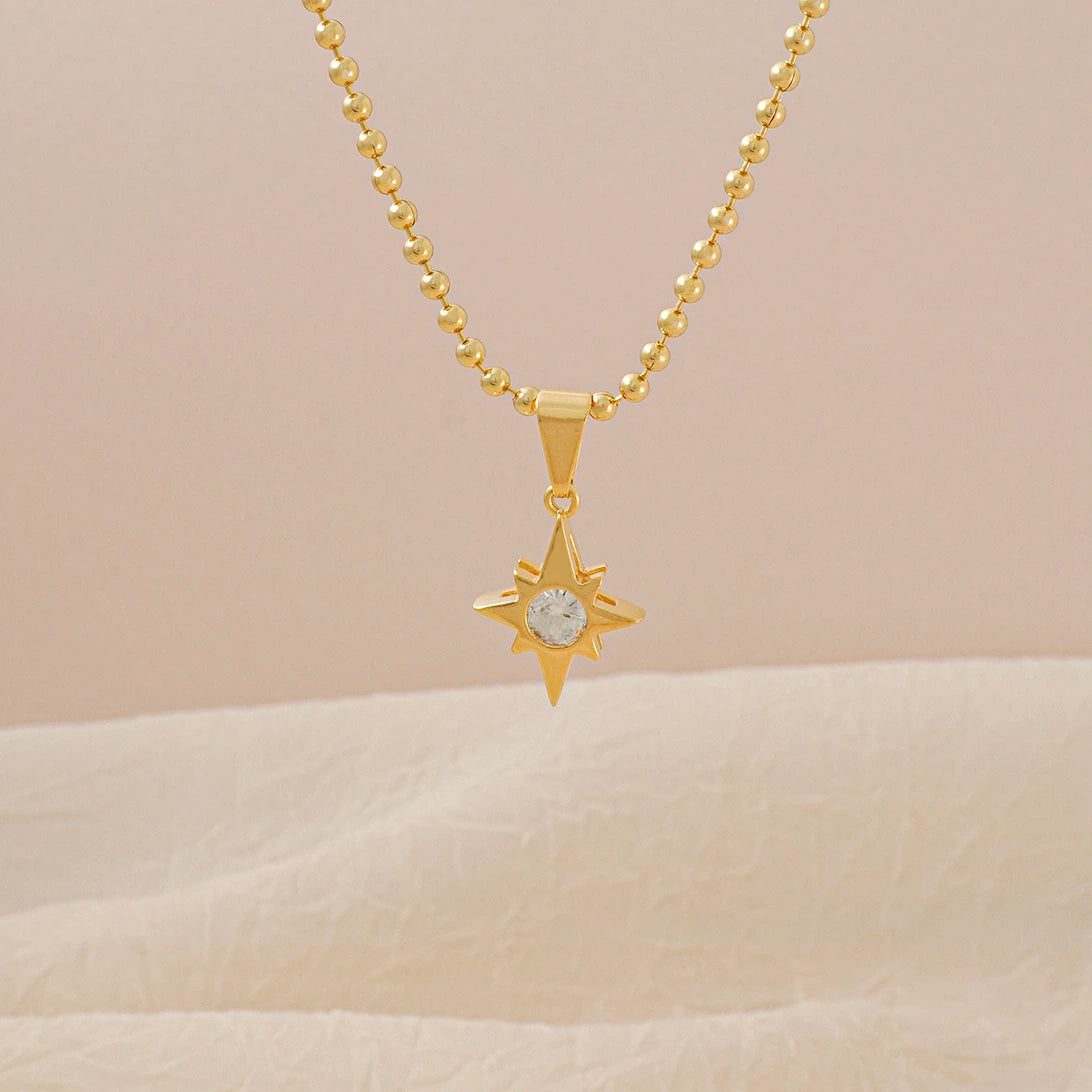 Crystal Cubic Zirconia Star