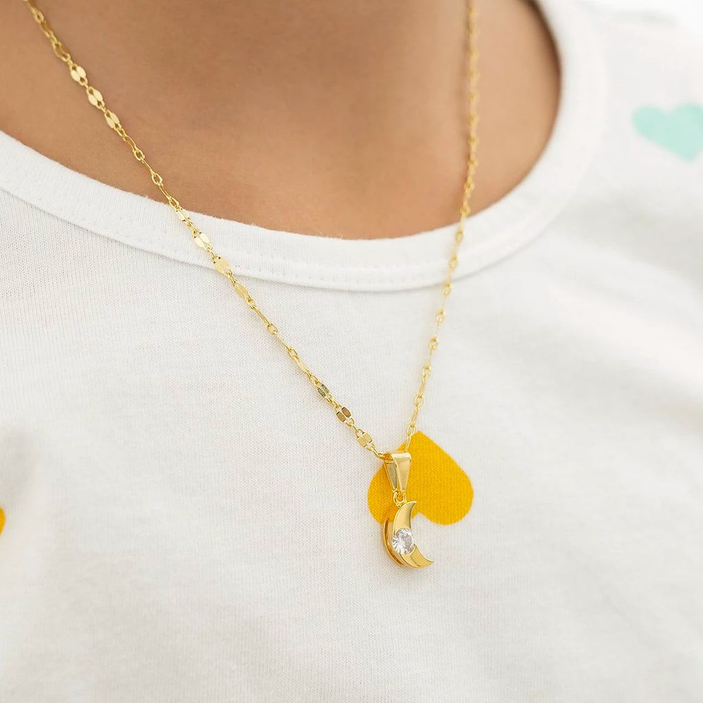 Crystal Cubic Zirconia Moon