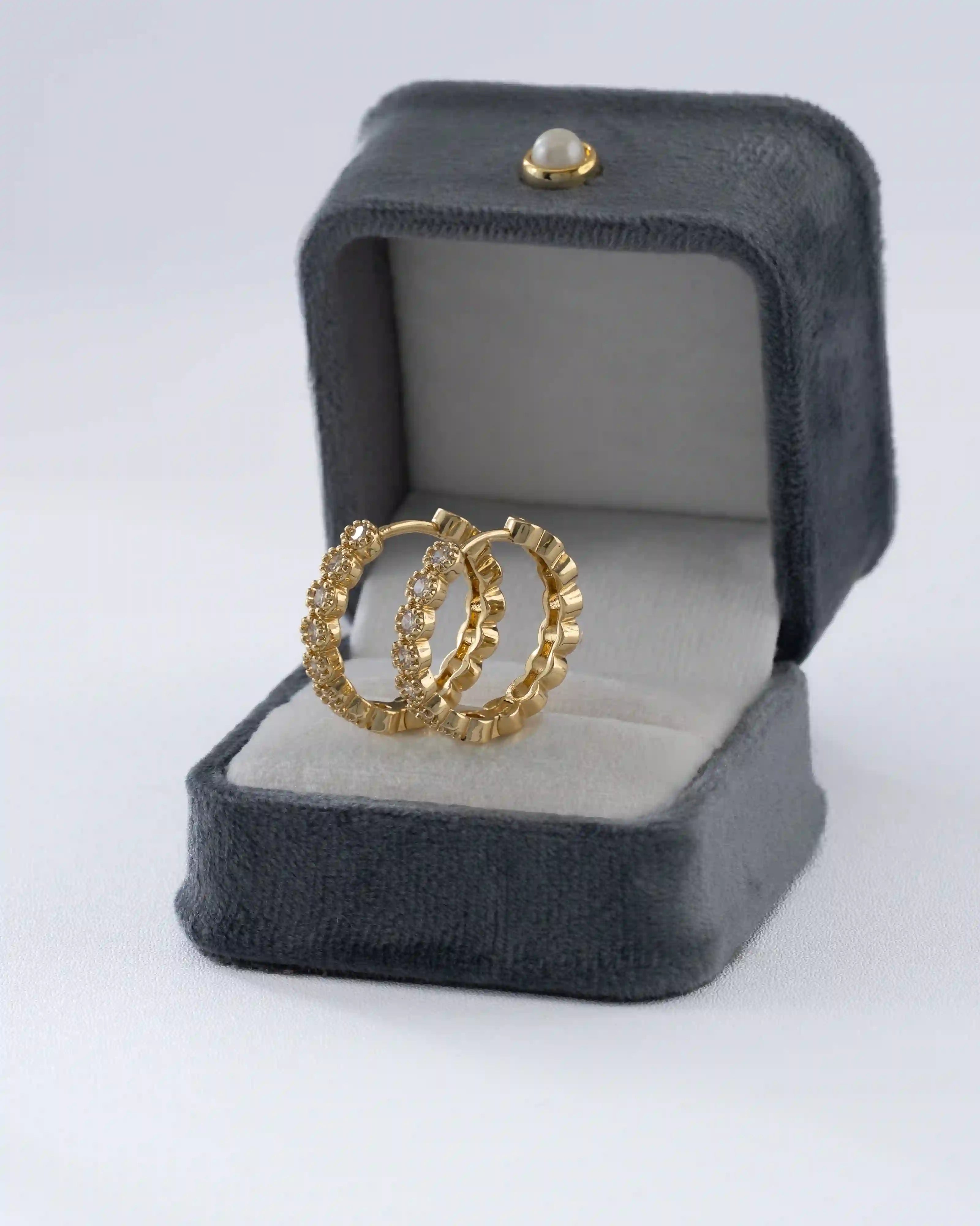 Lumi Hoop Earrings 23 mm