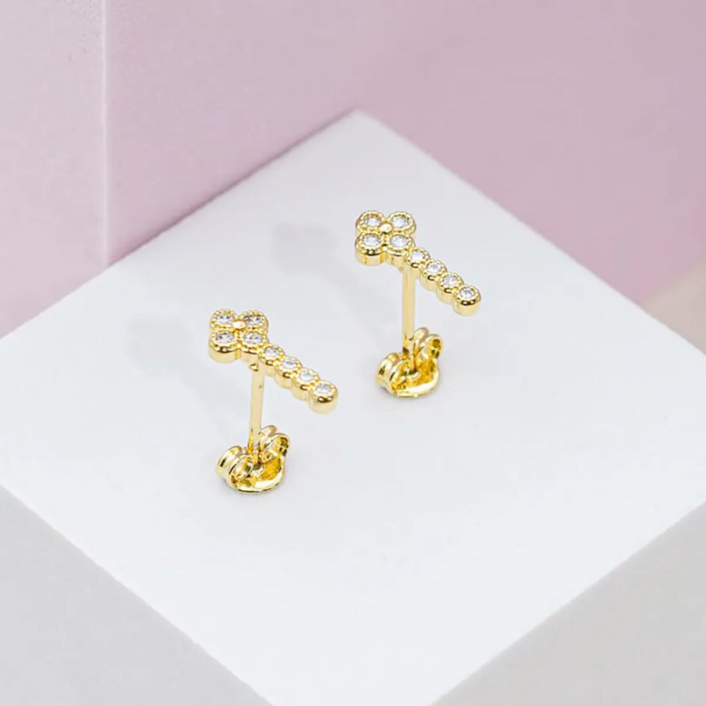 Old Key Earrings 1.2 Cms