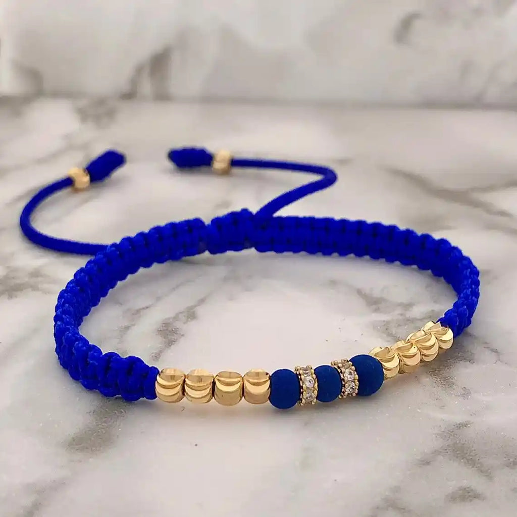 Woven Italian Ball Bracelet
