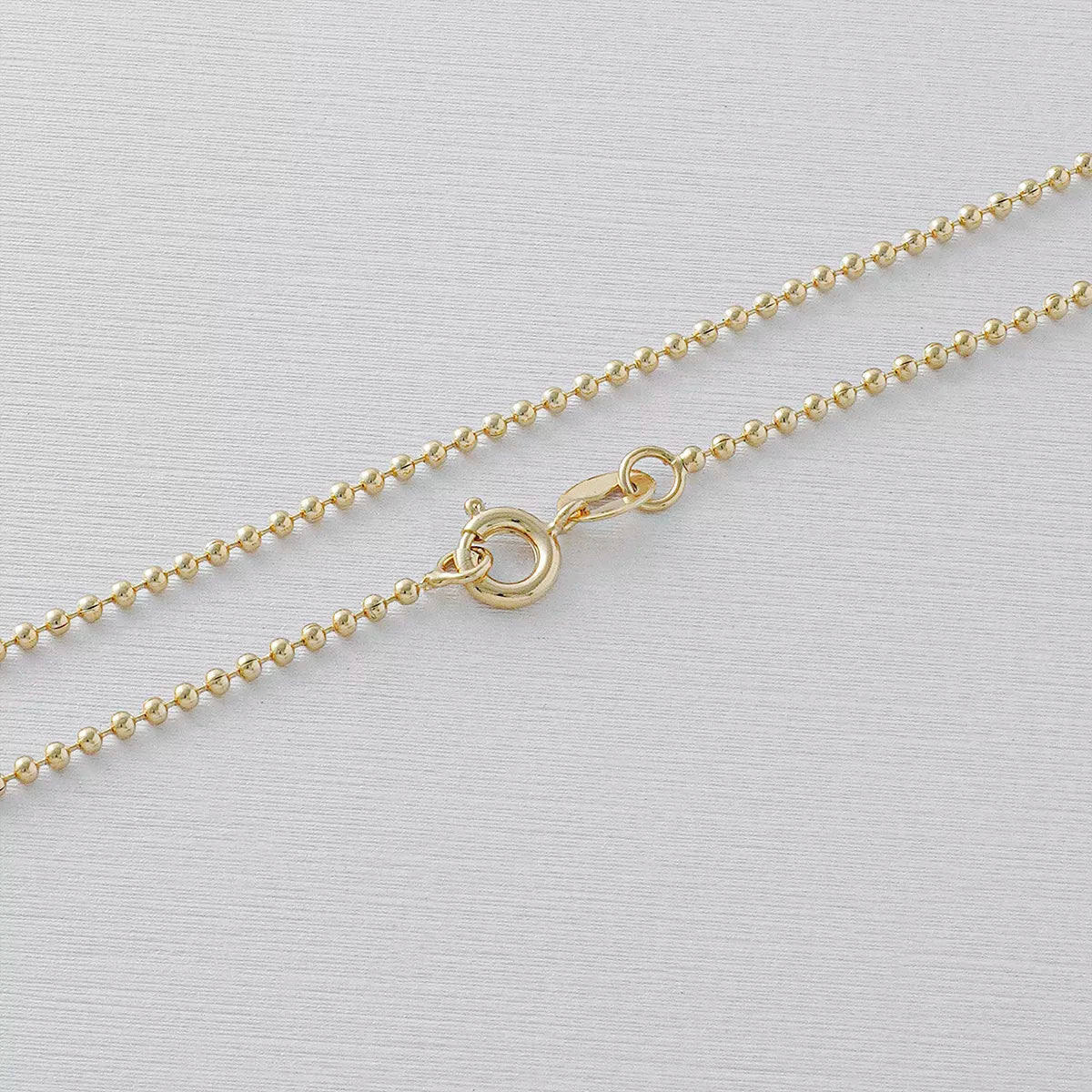 Thin Military Chain Anklet 1.1 mm 24 cm