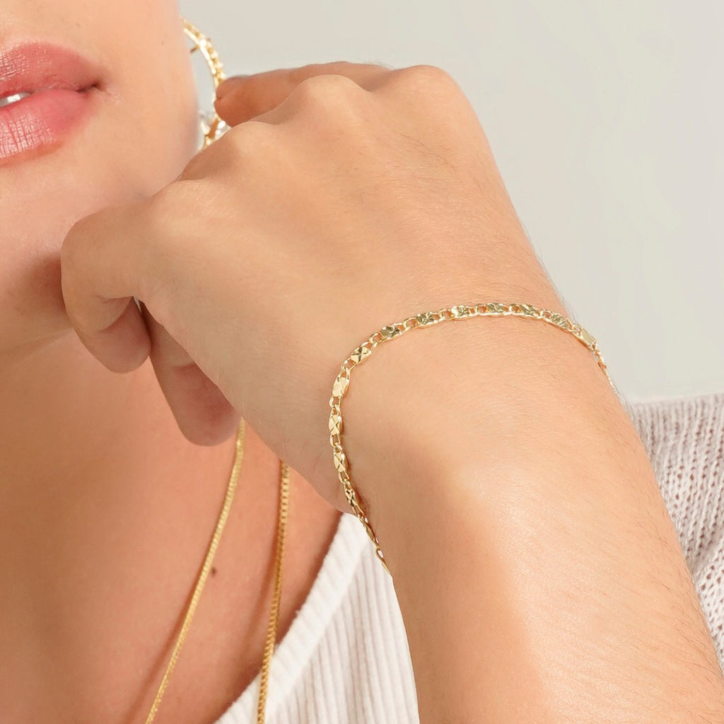 Sparkle Bracelet 2.5 mm 16 cm Extender