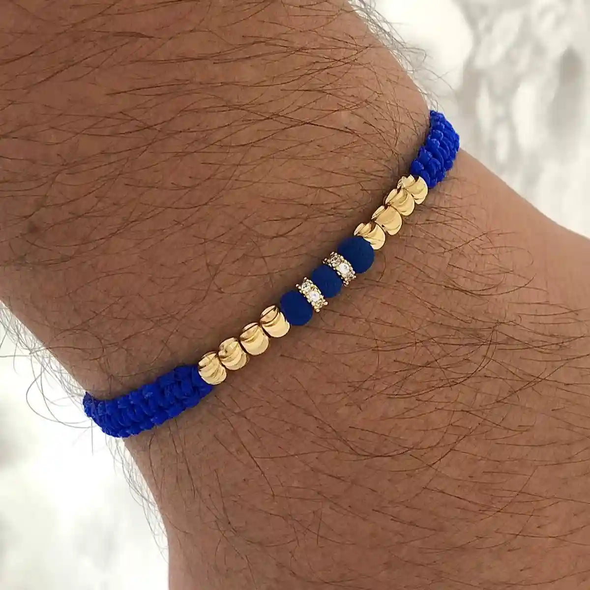 Woven Italian Ball Bracelet