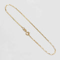 Thin Flat Ladder Anklet 24.5 cm