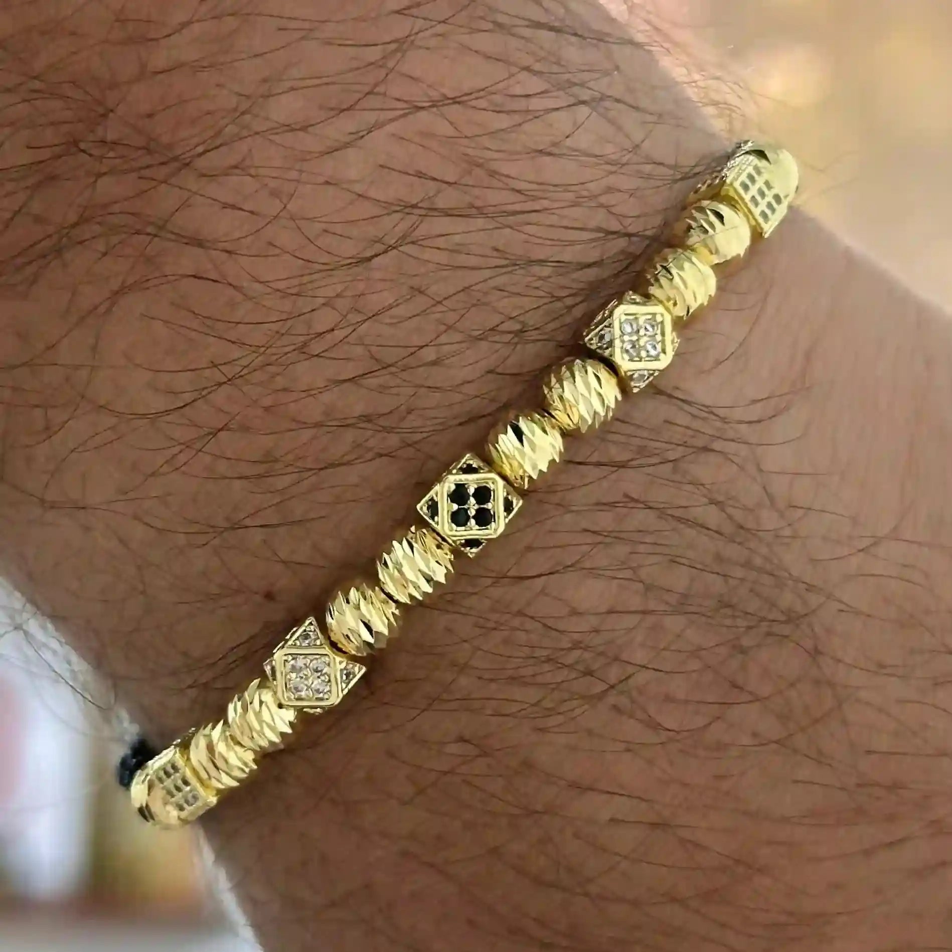 Woven Italy Ball Bracelet