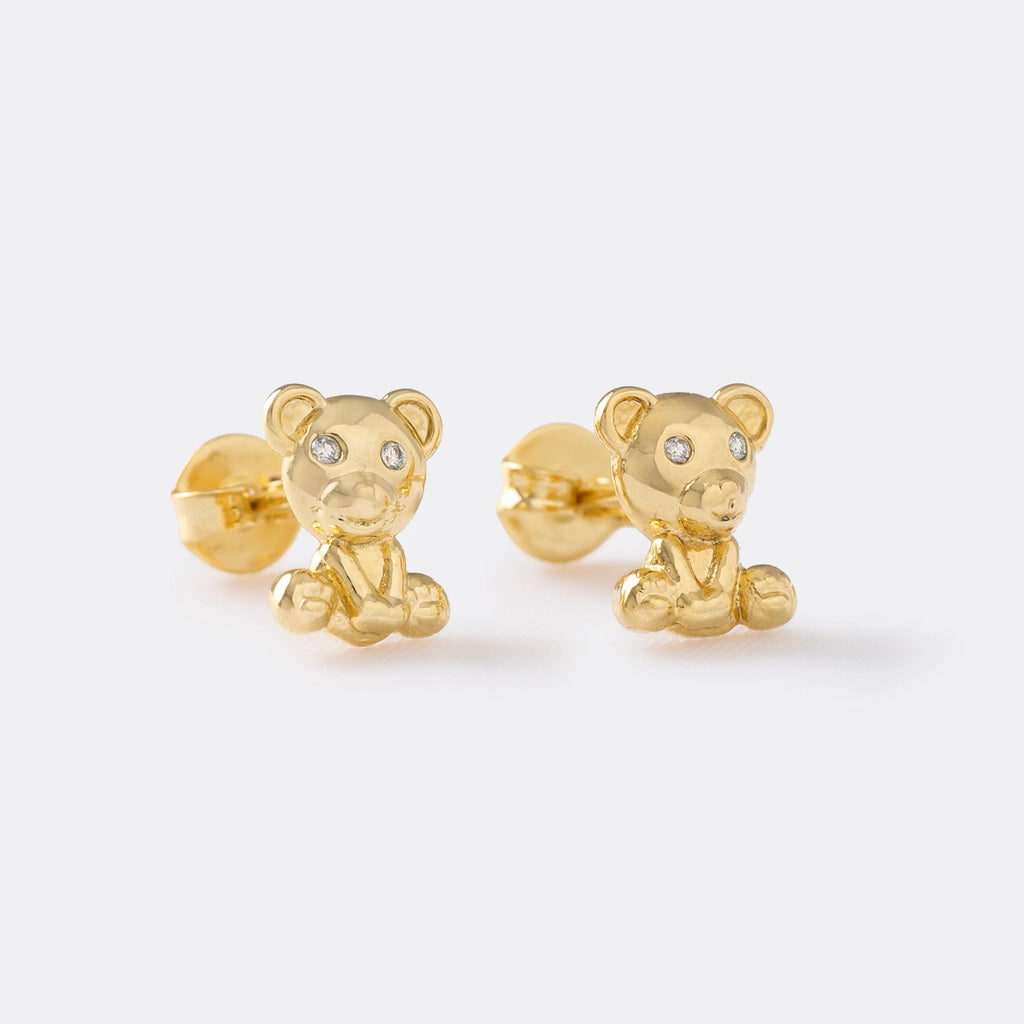 Teddy Bear Earrings