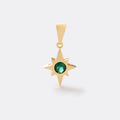 Green Cubic Zirconia Star