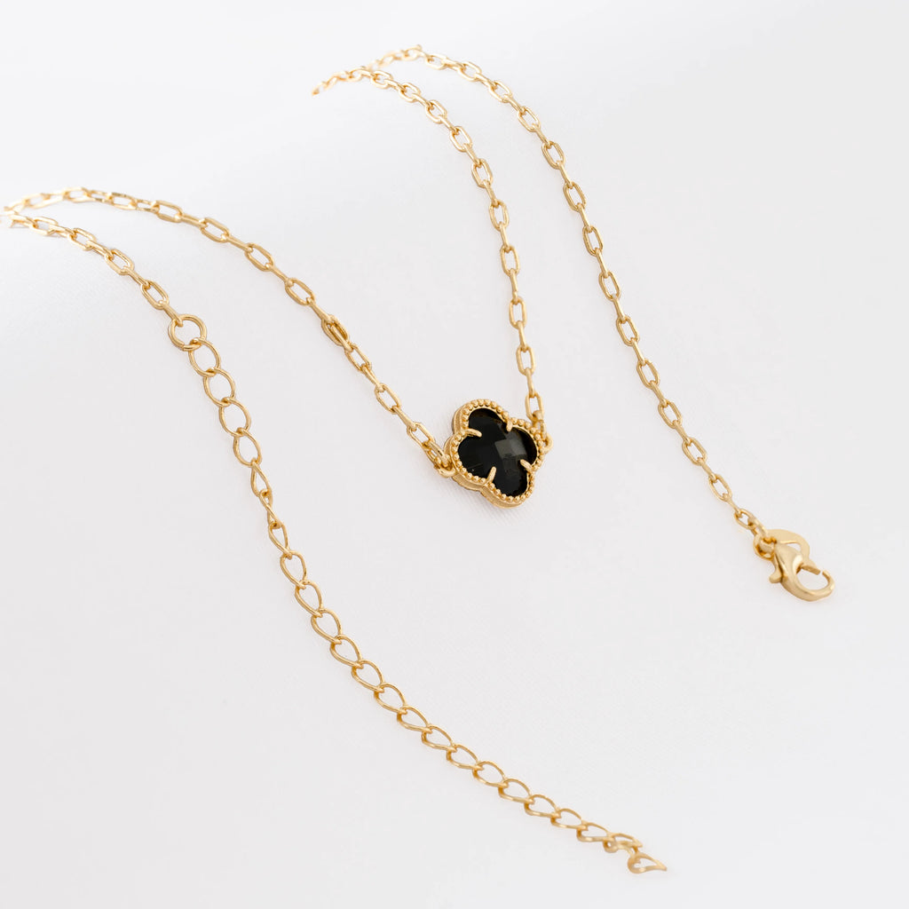 VC Black Necklace 42 cm + Extender