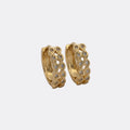 Interlace Hoop Earrings 15 mm