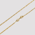 Thin Flat Ladder Chain Necklace 65 cm