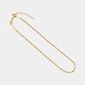 Ladder & Flat Chain Anklet 23 cm + Extender
