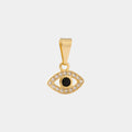Mini Evil Eye with Cubic Zirconia