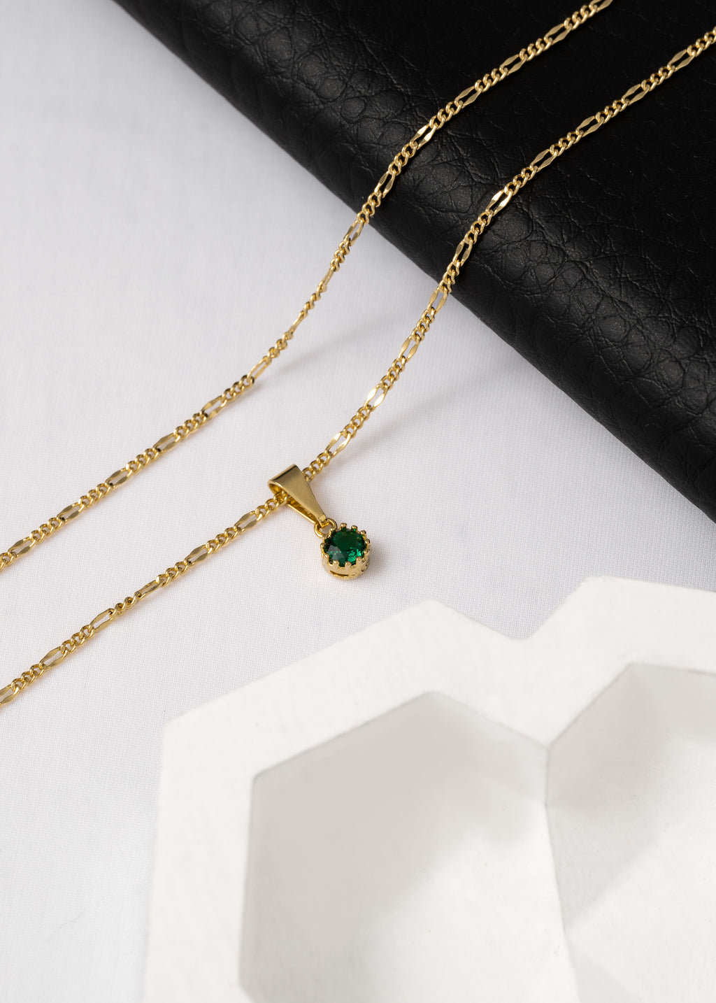 Mini Round Green Cubic Zirconia