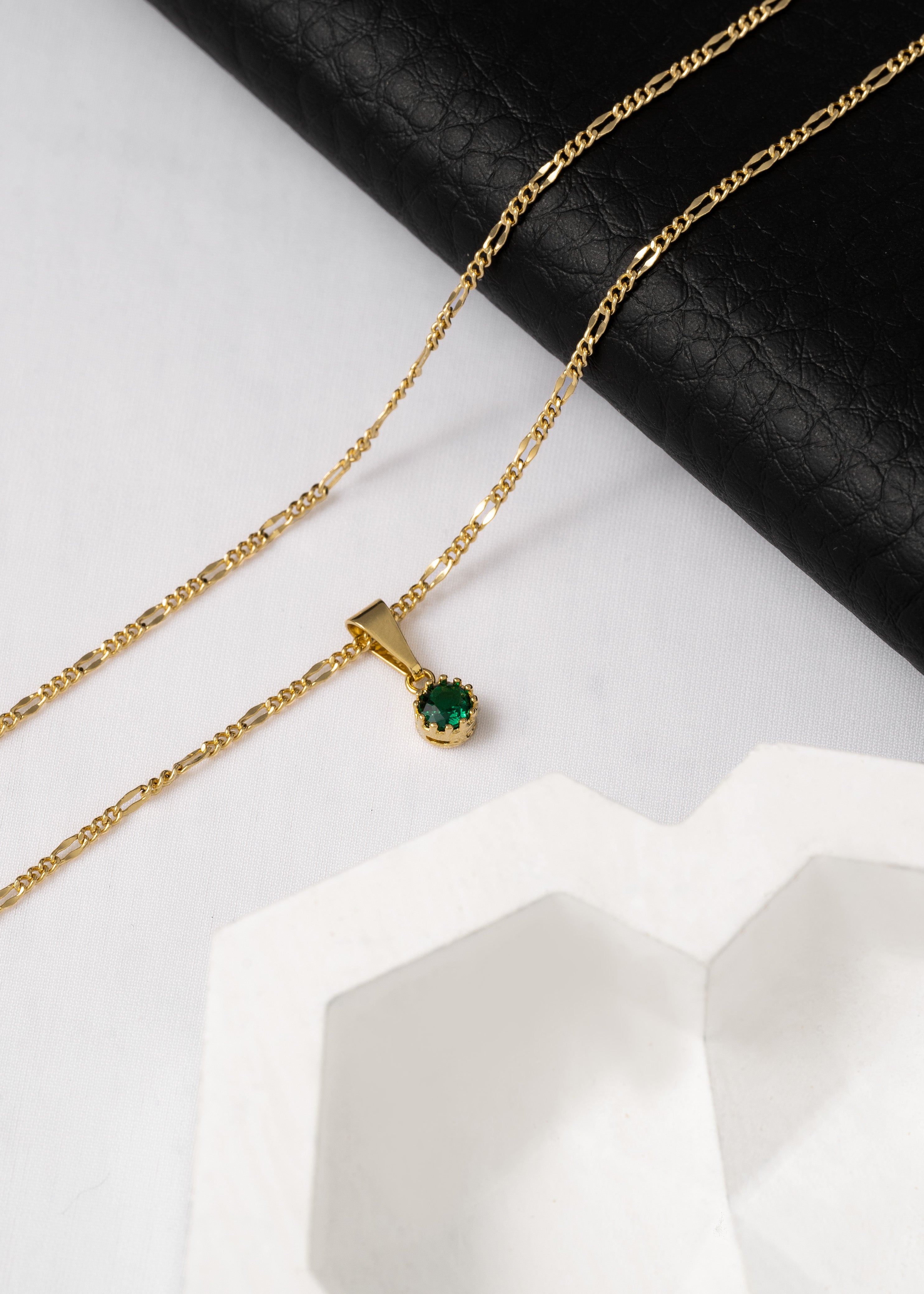 Mini Round Green Cubic Zirconia