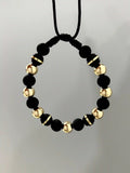 Black Smooth Ball Bracelet